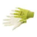 LIKE LIME rukavicenylonové PU dlaň zelená 7 | 0108010910070