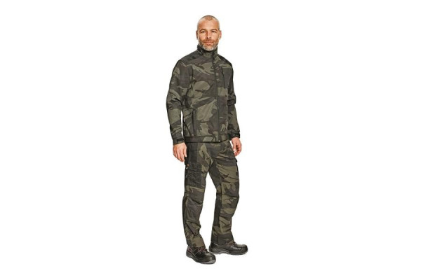 CRAMBE kalhoty camouflage 3XL