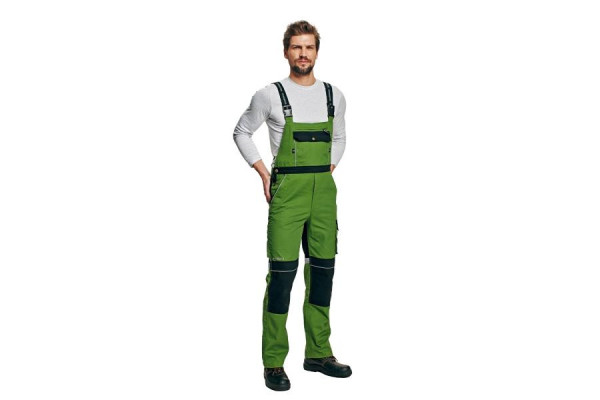 STANMORE kalhoty s lac zelená/černá 54