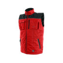 Pánská zimní vesta SEATTLE, červeno-černá, vel. 2XL | 1310-001-260-96