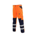 Kalhoty CXS NORWICH, výstražné, pánské, oranžovo-modré, vel. 48 | 1112-002-205-48