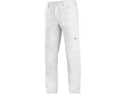 Kalhoty CXS EDWARD, pánské, bílé, vel. 62