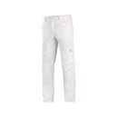Kalhoty CXS EDWARD, pánské, bílé, vel. 62 | 1020-100-100-62