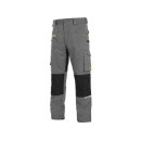 Kalhoty CXS STRETCH, pánské, šedo-černé, vel. 60 | 1020-027-710-60