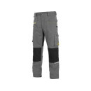 Kalhoty CXS STRETCH pánské, šedo-černé, vel. 52 | 1020-027-710-52