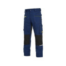 Kalhoty CXS STRETCH, pánské, tmavě modro-černé, vel. 64 | 1020-027-441-64