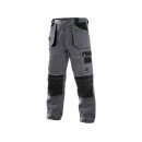 Kalhoty do pasu CXS ORION TEODOR, 170-176cm, pánské, šedo-černé, vel. 64 | 1020-025-710-64