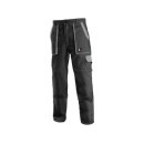 Kalhoty do pasu CXS LUXY JOSEF, pánské, černo-šedé, vel. 68 | 1020-006-810-68
