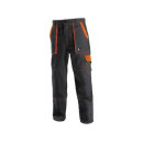 Kalhoty do pasu CXS LUXY JOSEF, pánské, černo-oranžové, vel. 68 | 1020-006-803-68