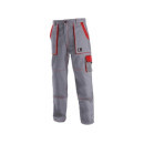 Kalhoty do pasu CXS LUXY JOSEF, pánské, šedo-červené, vel. 50 | 1020-006-705-50