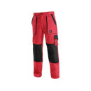 Kalhoty do pasu CXS LUXY JOSEF, pánské, červeno-černé, vel. 68 | 1020-006-260-68