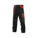 Kalhoty do pasu CXS ORION TEODOR, zimní, pánské, černo-červené, vel. 48-50 | 1020-004-805-50