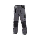 Kalhoty do pasu CXS ORION TEODOR, zimní, pánské, šedo-černé, vel. 60-62 | 1020-004-710-62