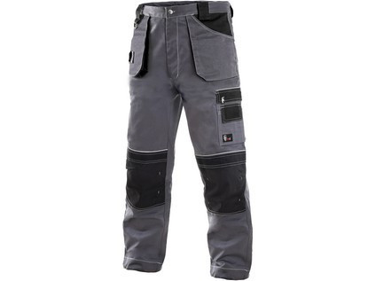 Kalhoty do pasu CXS ORION TEODOR, zimní, pánské, šedo-černé, vel. 56-58