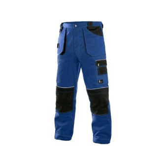 Kalhoty do pasu CXS ORION TEODOR, pánské, modro-černé, vel.