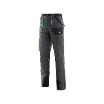 Kalhoty do pasu CXS SIRIUS AISHA, dámské, šedo-zelené, vel.