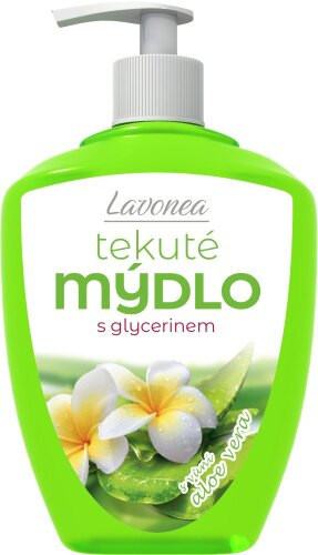 Mýdlo tekuté Lavonea zelené aloe vera 500ml