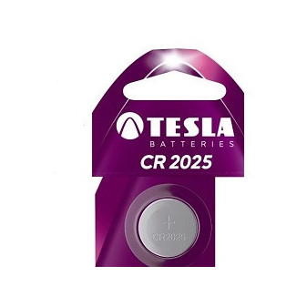 Baterie Tesla CR2025 Lithium 3V