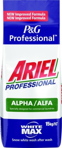 Prací prášek Ariel Aplha/Alfa univerzal 15kg