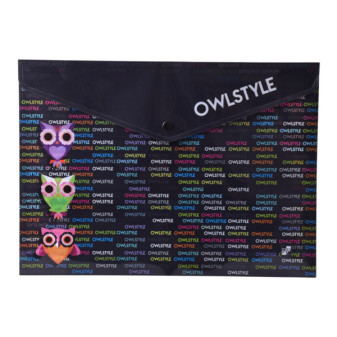 Obálka psaníčko A4 s drukem Owlstyle   DOPRODEJ