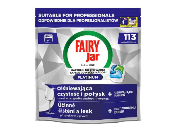 Tablety do myčky Jar Professional platinum 113 ks