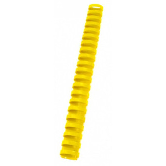 Kroužková vazba 28,5mm žlutá 211-245listů/80g 50ks