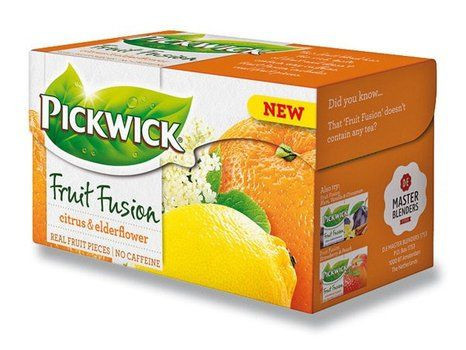 Čaj Pickwick Fruit Fusion citrusy s bezovým květem 40g
