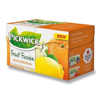 Čaj Pickwick Fruit Fusion citrusy s bezovým květem 40g