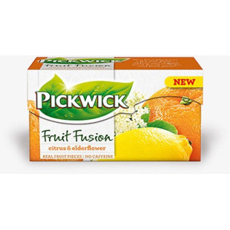 Čaj Pickwick Fruit Fusion citrusy s bezovým květem 40g