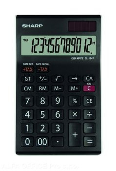 Kalkulačka Sharp EL-124TWH 12místná