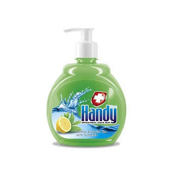 Mýdlo tekuté Clovin Handy antibakterial Citron a zelený čaj 500ml s pumpičkou