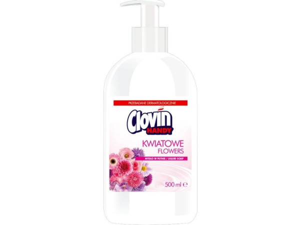 Mýdlo tekuté Clovin Handy antibakterial Flower 500ml