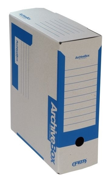 Archivační box 330x260x110mm EMBA modrý