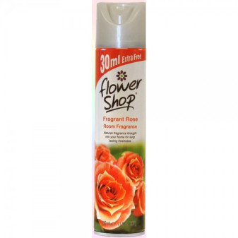 Osvěžovač Flower shop sprej Soft Rose 330ml