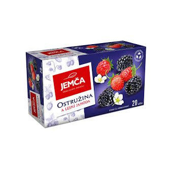 Čaj Jemča ostružina a lesní jahoda 20x2g