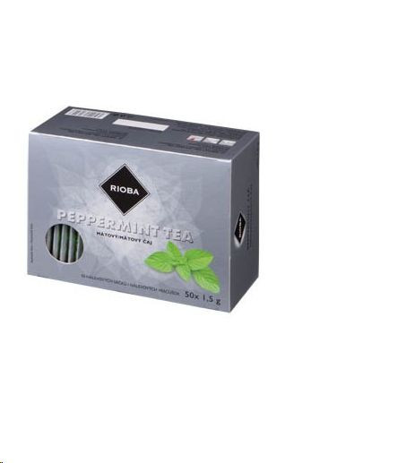 Čaj Rioba mátový 50x1,5g