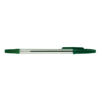 Kuličkové pero jednorázové 927 zelené