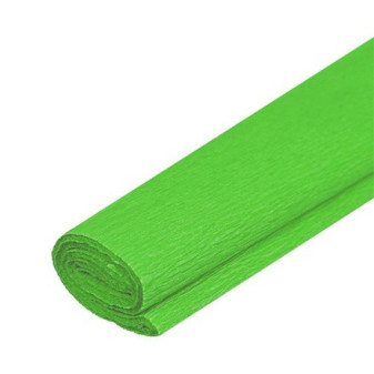 Krepový papír 50x200cm 23 středně zelený