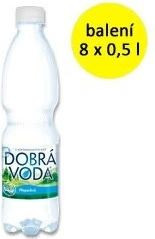Voda Dobrá voda neperlivá 0,5L / prodej po balení 8ks
