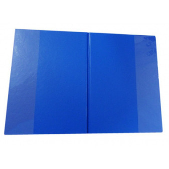 Složka A4 boční kapsy Plastik modrá