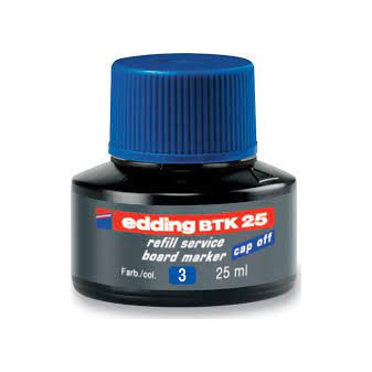 Inkoust Edding BTK25 modrý 25ml do popisovačů na tabule