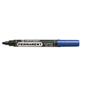 Popisovač Centropen 8510 permanent modrý válcový hrot 2,5mm