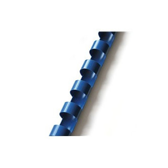 Kroužková vazba 19mm modrá 121-150listů/80g 100ks