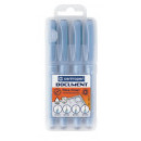 Popisovač Centropen 2631 Dokument černý 4ks 0,1mm 0,3mm 0,5mm a 0,7mm