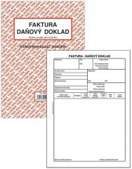 Tiskopis Faktura - daň. doklad A5 samopropis 50 listů BALOUŠEK PT199