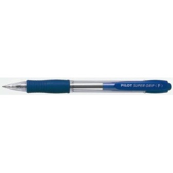Kuličkové pero Pilot super grip modré / náplň 2110