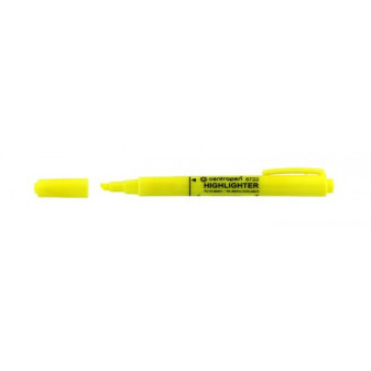 Zvýrazňovač Centropen 8722 žlutý klínový hrot 1-4mm