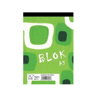 Blok A5 čtvereček 50 listů 15055 šitý eko