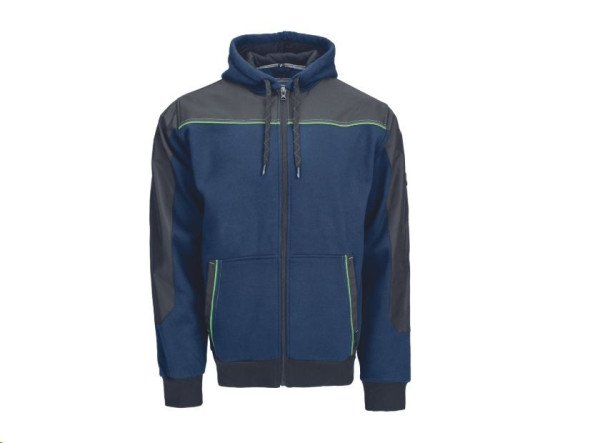 CREMORNE mikina s kapucí navy L