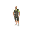 CRAMBE šortky camouflage S | 0310001512001